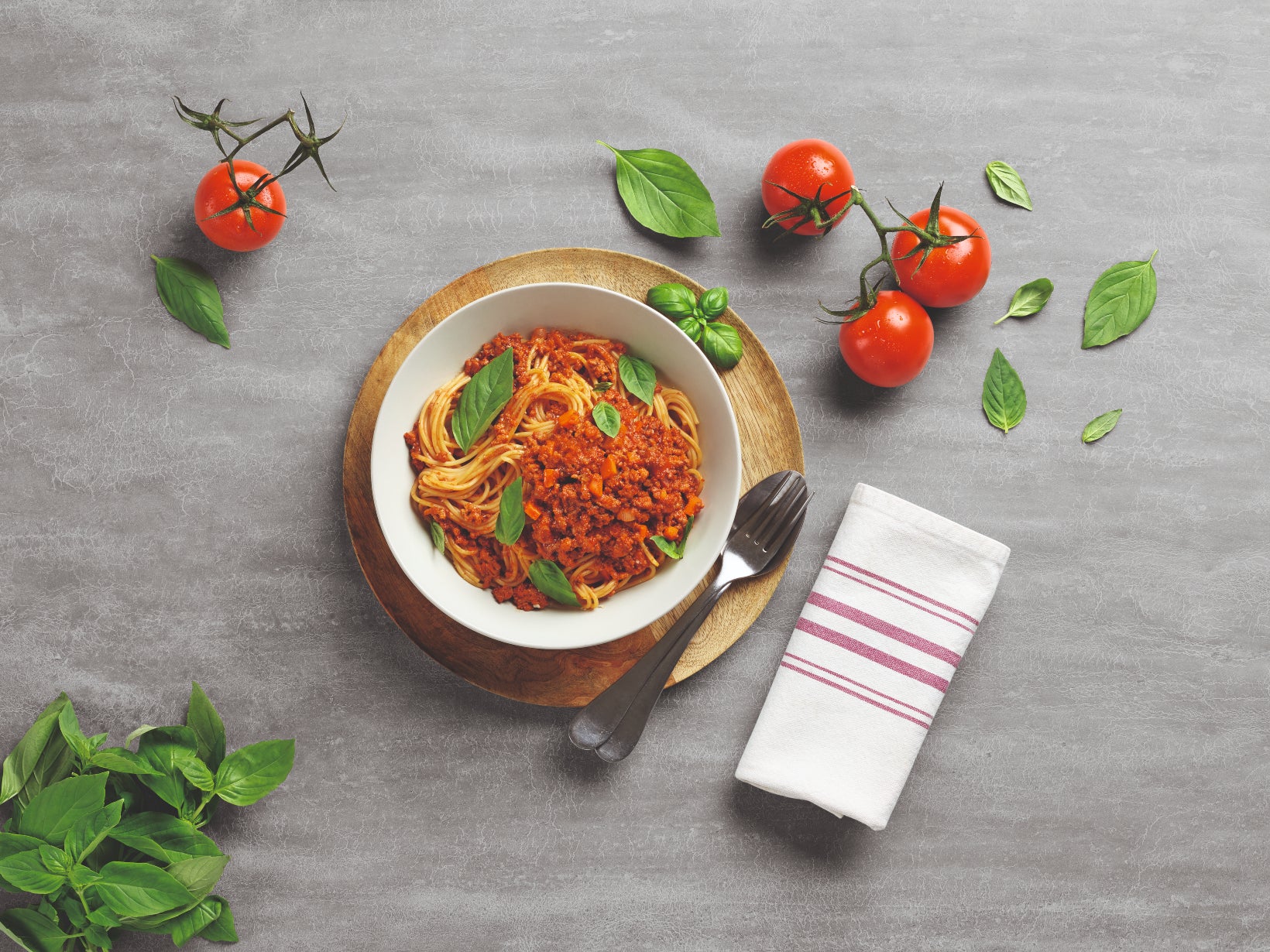 Veganiškas faršas su makaronais