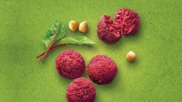 Burokėlių falafeliai